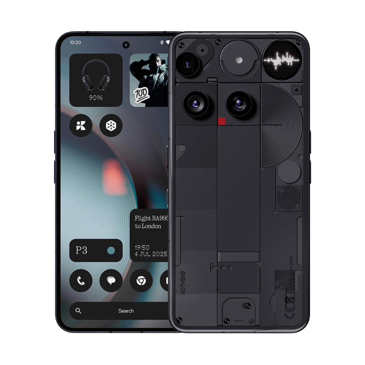 Nothing Phone 3 5G 12GB/256GB Preto