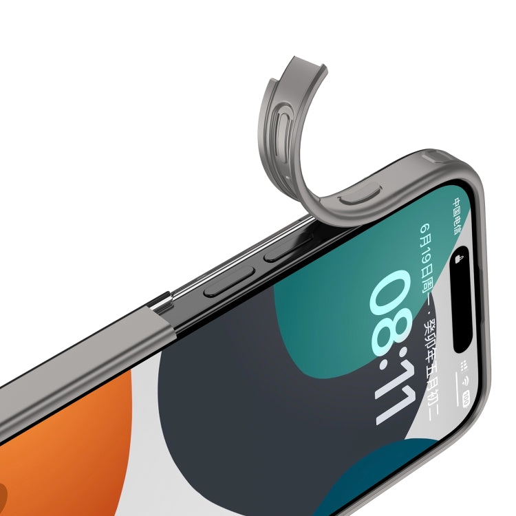 Para iPhone 15 Armor Magsafe Funda Magnética para Teléfono (Azul) - MOVILSTORE
