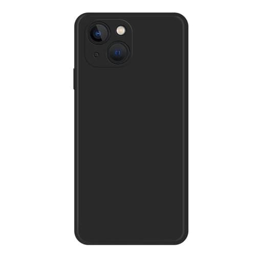 Para iPhone 15 Funda de Teléfono de Silicona Líquida de Imitación (Negro) - MOVILSTORE