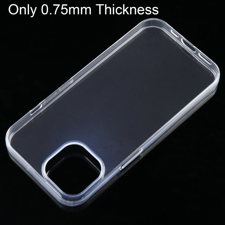 Para iPhone 15 Funda de Teléfono Transparente Ultrafina de TPU - MOVILSTORE