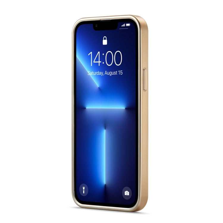 Para iPhone 15 Funda para Teléfono de Pu con Galvanoplastia con Textura Fierre Shann Python (Rojo) - MOVILSTORE