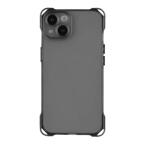 Para iPhone 15 Funda para Teléfono de TPU a Prueba de Golpes de Cuatro Esquinas (Negro) - MOVILSTORE