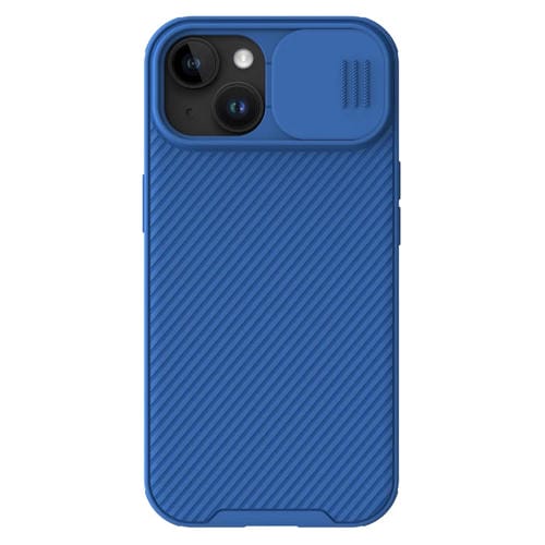 Para iPhone 15 Nillkin Camshield Pro Funda Magnética para Teléfono Magsafe (Azul) - MOVILSTORE