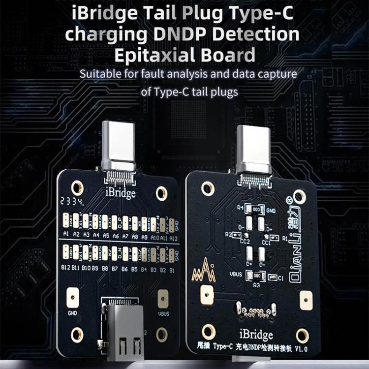 Placa deteção DNDP Carga iBridge QianLi 8 pinos