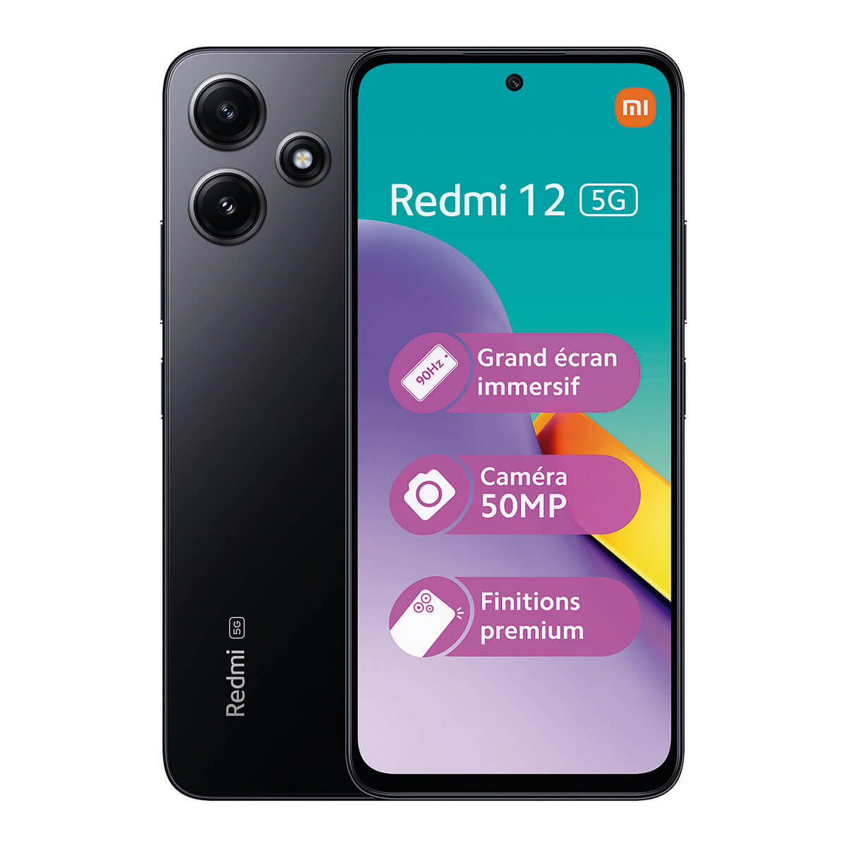 Xiaomi Redmi 12 5G 4Gb/128Gb Negro (Jade Black) Dual SIM 23076Rn8Dy - MOVILSTORE