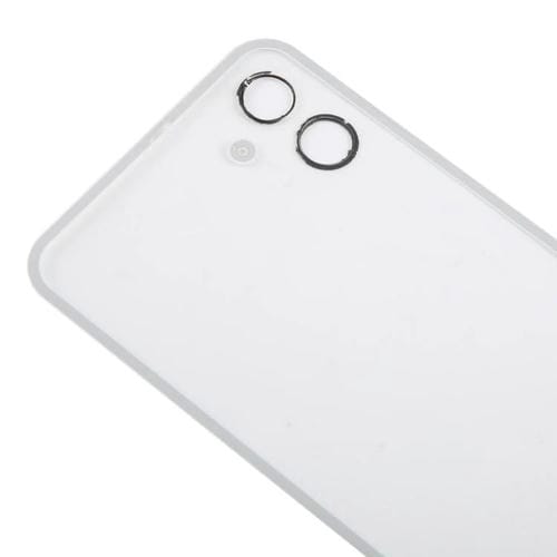 Tappo posteriore della batteria in vetro Nothing Phone 1 A063 (Trasparente Bianco)