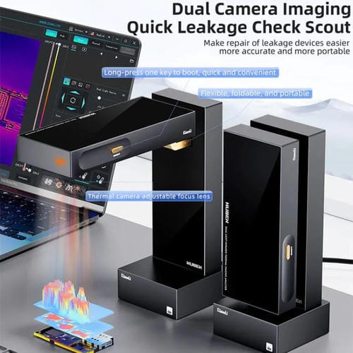 Termómetro doble espectro Cámara Térmica QianLi L256 iStele