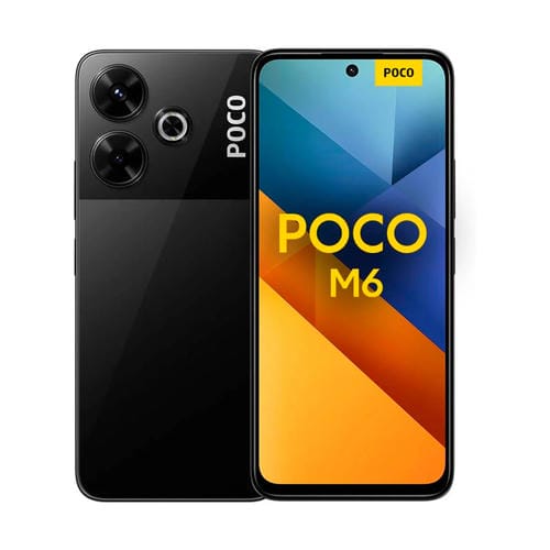 Xiaomi Poco M6 6GB/128GB Negro Dual SIM